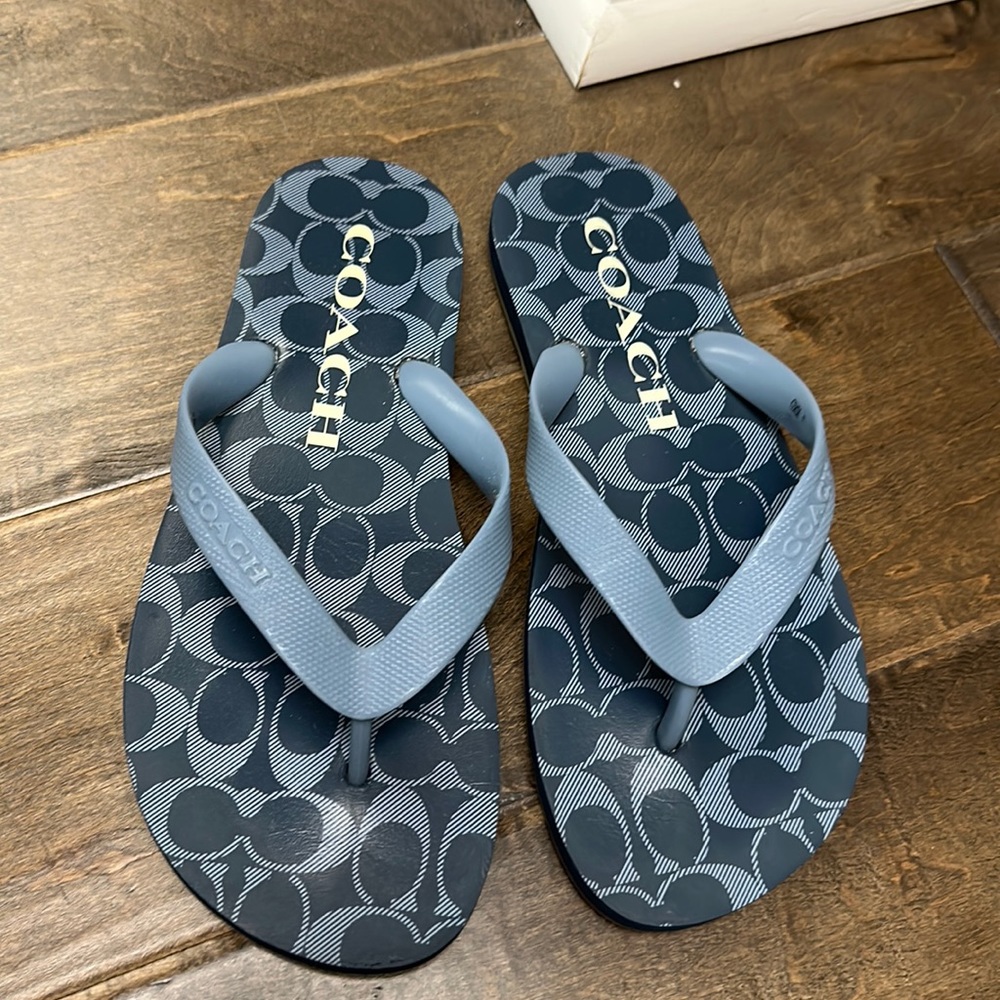Coach flip flops - Picture 1 of 6